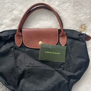 Longchamp black small handbag